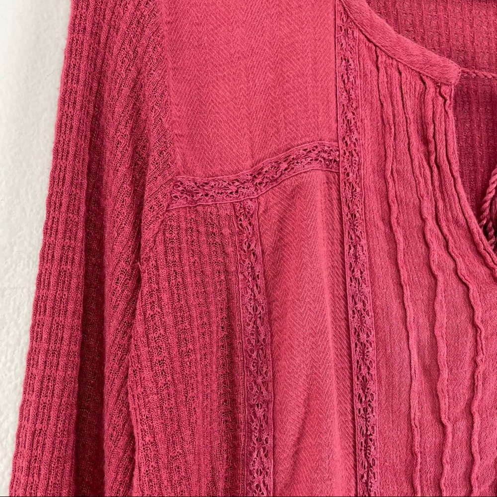 Lucky Brand Womens Peasant Top - Picture 7 of 7